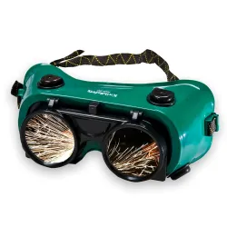 KwikSafety - Charlotte, NC - OWL Welding Goggles Flip-Up [ANTI-FOG, Snug FIT] Shade 5 Industrial ANSI Ventilation Infrared Safety Plasma Welding Torch Brazing Flame Cutting Gas Oxy-Acetylene...