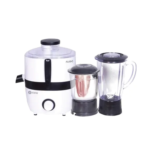 Image of KWW Fludo 550 Watt Juicer Mixer Grinder with 2 Jars | Food Grade Shock Proof Body |