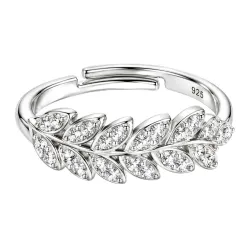 KYAT 925 Sterling Silver Adjustable Ring
