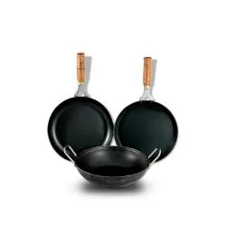 Kyyte 3-Piece Iron Cookware Set