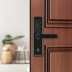 L&G Smart Door Lock German Engineering Product for Indian Standards, Fingerprint Smart Door Lock, Multi-User Support, Tamper Alert. Perfect Security for Your Home
