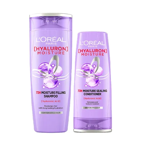 Image of L'Oreal Hyaluron Moisture Shampoo & Conditioner Set