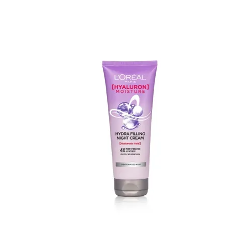 Image of L'Oreal Paris Hyaluron Moisture Hydra Filling Leave-in Night Cream 180ml