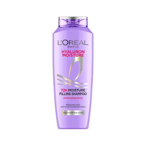 Image of L'Oreal Paris L Oral Moisture Filling Shampoo, With Hyaluronic Acid, For Dry & Dehydrated Hair, Adds Shine Bounce, Hyalu