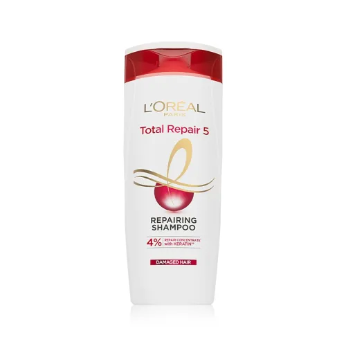 Image of L'Oreal Paris Shampoo, For Damaged And Weak Hair, With Pro-Keratin + Ceramide, Total Repair 5, 340Ml.