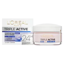 Loreal Triple Active Comforting Night Moisturiser Cream 50ml