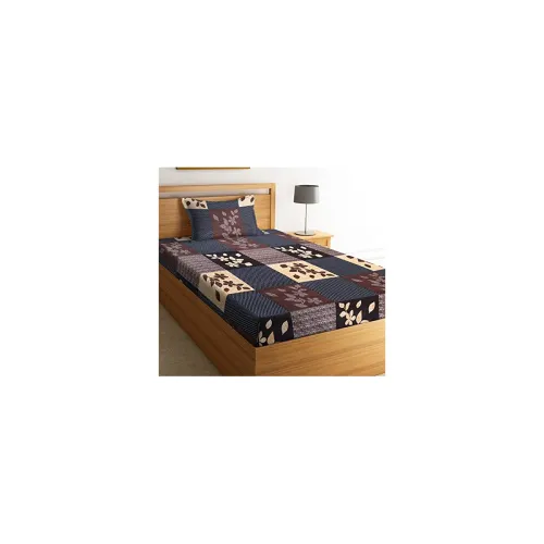 Image of La' Amour 160 Gsm Single Bedsheet With 1 Pillow Cover