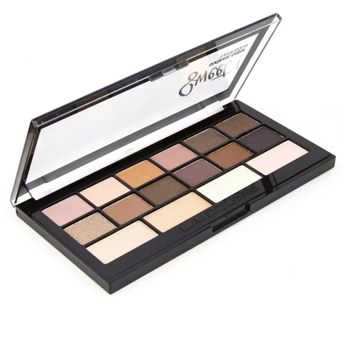 Image of L.A. Colors Sweet 16 Color Eyeshadow Palette, Charming (Multicolor), 20g Matte & Shimmery Finish
