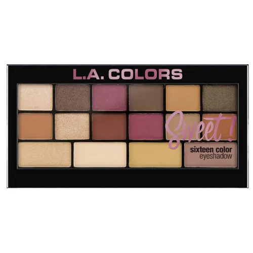 Image of L.A. COLORS Sweet 16 Eyeshadow Palette 20g