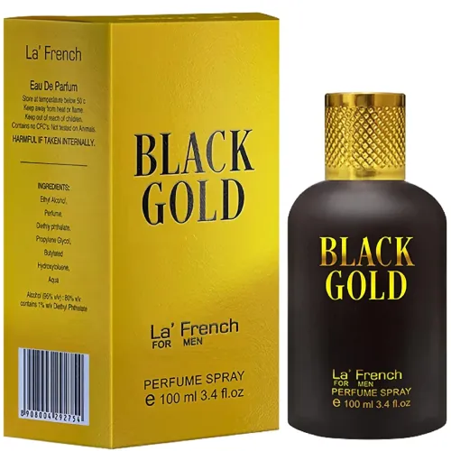 Image of La French Black Gold Eau de Parfum - 100ml 