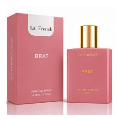 La French Brat Unisex Perfume 50ml | Long-Lasting Premium Fragrance | Citrus, Floral & Woody Notes | Bold Perfume for Me