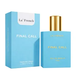 La French Final Call Unisex Perfume 50ml | Long-Lasting Luxury Fragrance | Bold Woody & Floral Notes | Premium Perfume Spray for Men & Women
