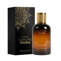 La French Luxure Oudh Perfume for Men | Long Lasting Luxury Eau De Parfum | Rich Oud, Musk, Rose & Sandalwood Notes | Premium Perfume-100ml