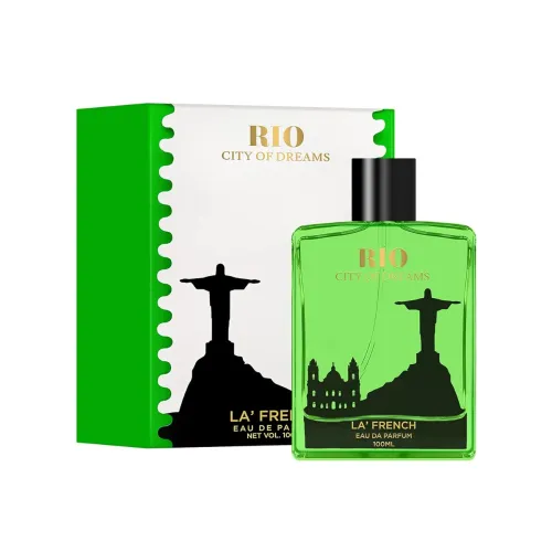 Image of La French Rio Eau de Parfum - 100ml Unisex Perfume for Men and Women | Intense Long Lasting Perfume | Fresh, Spicy Aqua 