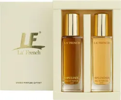 La French Unisex Perfume Gift Set Opulent & Splendid | Long Lasting Perfume | Eau de Parfum - 40 ml (For Men & Women)