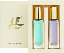 La French Unisex Perfume Gift Set Elegant & Luxe | Long Lasting Perfume | Eau de Parfum - 40 ml (For Men & Women)