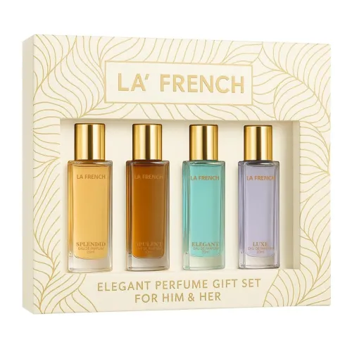 Image of La French Unisex Perfume Gift Set – 4 x 20ml