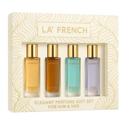 La French Unisex Perfume Gift Set – 4 x 20ml