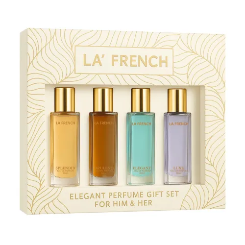 Image of La French Unisex Perfume Gift Set – 4 x 20ml 