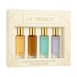 La French Unisex Perfume Gift Set – 4 x 20ml 
