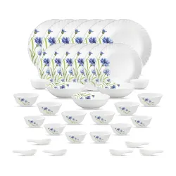 La Opala Opal Glass Crockery | for Family of 6