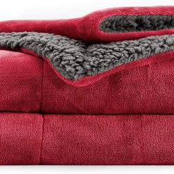 La Verne 500 GSM Double: Maroon & Grey