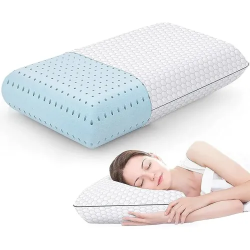 Image of LA VERNE Cooling Gel Memory Foam Pillow Queen