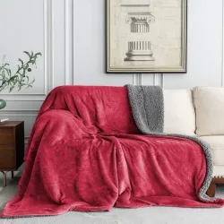 LA VERNE Winter 500 GSM Double Bed Blanket