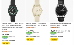 Lacoste Watches Upto 55% Off+Extra 20% Coupon
