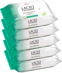 Lacto Calamine Daily Cleansing 125 Wipes
