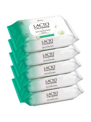 Lacto Calamine Daily Cleansing wipe with Aloe Vera, Cucumber, Vitamin E