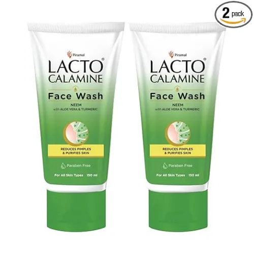 Image of Lacto Calamine Neem Face Wash 150ml (Pack of 2)