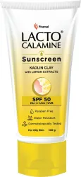  Lacto Calamine Sunscreen - SPF 50 PA+++ Sunshield Matte Look Sunscreen for Oily or Acne prone skin (100 g)