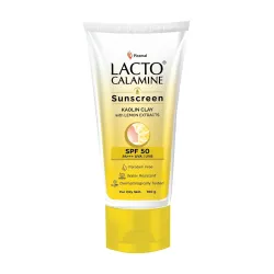 Lacto Calamine Sunscreen SPF 50 | 100g | PA +++ Sunscreen For Oily Skin | UVA – UVB | Water Resistant & No White Cast | 