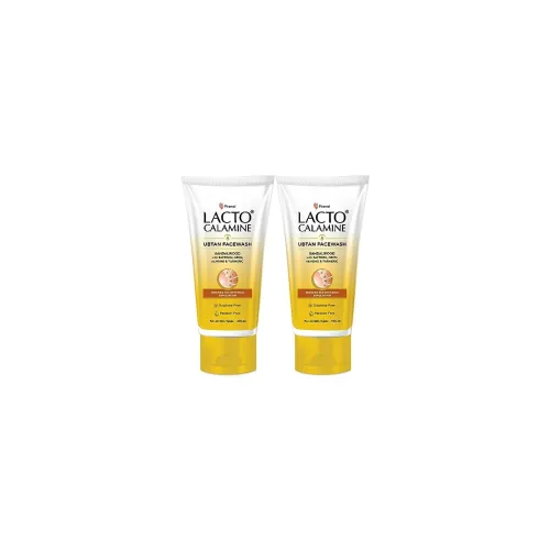 Image of Lacto Calamine Ubtan Face Wash Pack 2