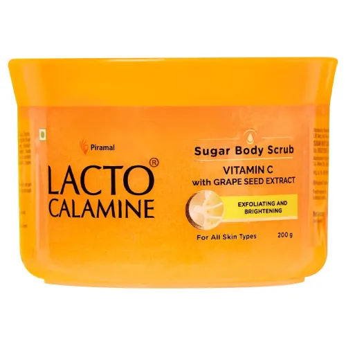 Image of Lacto Calamine Vitamin C Sugar Body Scrub | 200 g