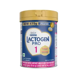 Lactogen Pro Stage 1, 475g Tin Pack With Smartlid, Infant Formula With Probiotic, Prebiotics And Whey Protein
