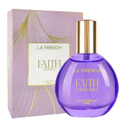 La French Faith Perfume for Women -30ml | Floral, Fruity & Vanilla Scent | Long-Lasting Aquatic Fragrance for Everyday Wear