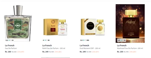 Image of La French Men's Perfume upto 75% Discount