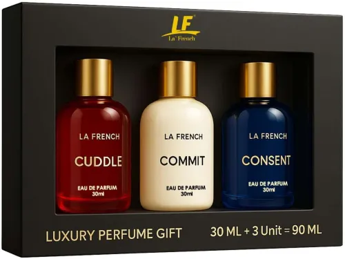 Image of La French Perfume Gift Set for Women, 30ml * pack of 3