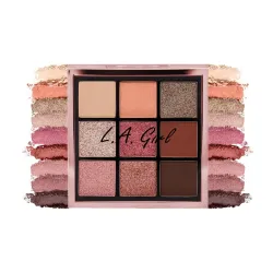 L.A. Girl Keep It Playful 9-Color Eye Palette, Playmate (14g)