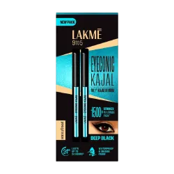Lakmé 9 to 5 Eyeconic Kajal (Pack of 2)