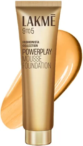 Image of Lakmé 9 to 5 Weightless Mousse Foundation (02 Beige Vanilla, 25 g)