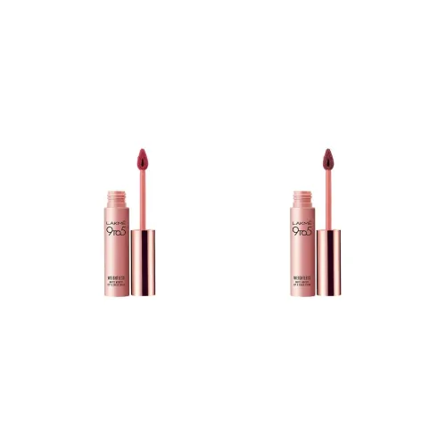 Image of Lakmé 9to5 Lip & Cheek Mousse – Plum & Rose, 9g 