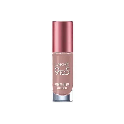 Image of LAKMÉ 9To5 Overtime Shine Nail Color, Honey Love, 6 Ml, Glossy Finish