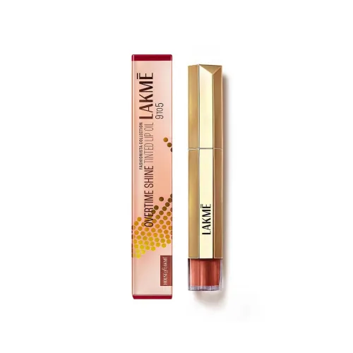 Image of LAKMÉ 9to5 Overtime Shine Tinted Lip Oil - Cocoa Truffle 5.3ml