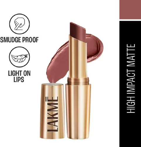 Image of Lakmé 9to5 Powerplay Priming Matte Lipstick 