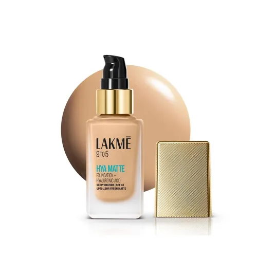 Image of Lakmé 9to5 Hya Matte Liquid Foundation 25ml