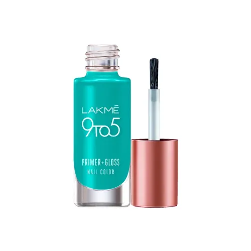 Image of LAKMÉ 9 To 5 Primer + Glossy Finish Nail Colour | 6Ml