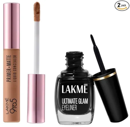 Image of Lakmé Concealer & Eyeliner Combo